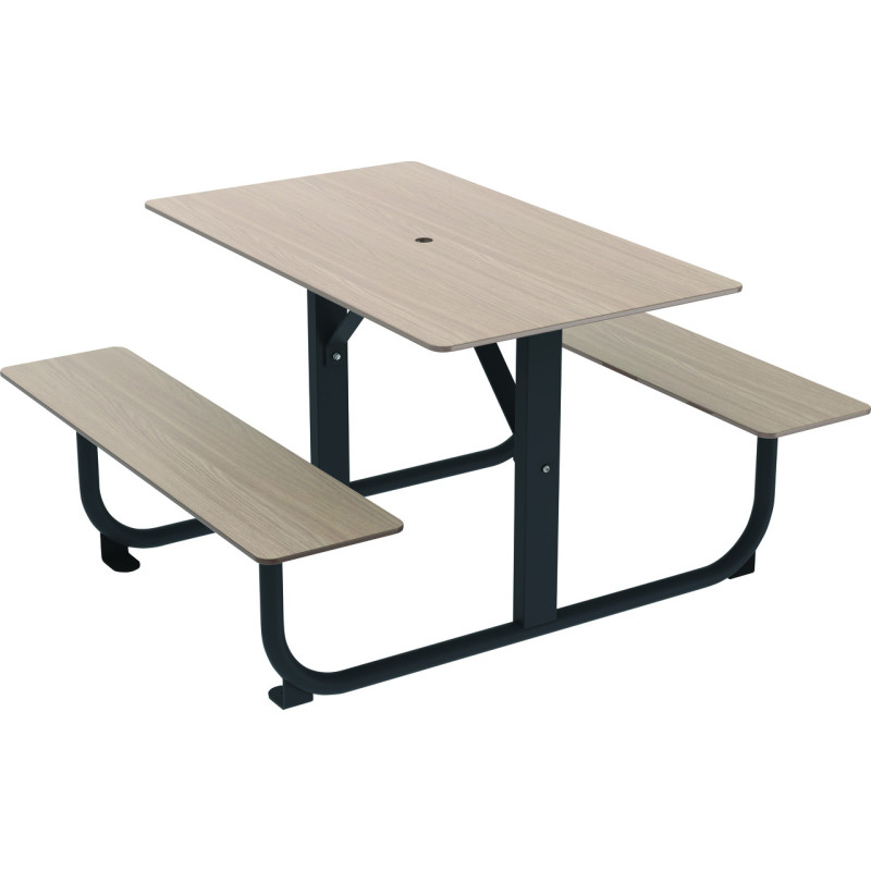 Table pique-nique collectivité CRYVALIS direct urbain